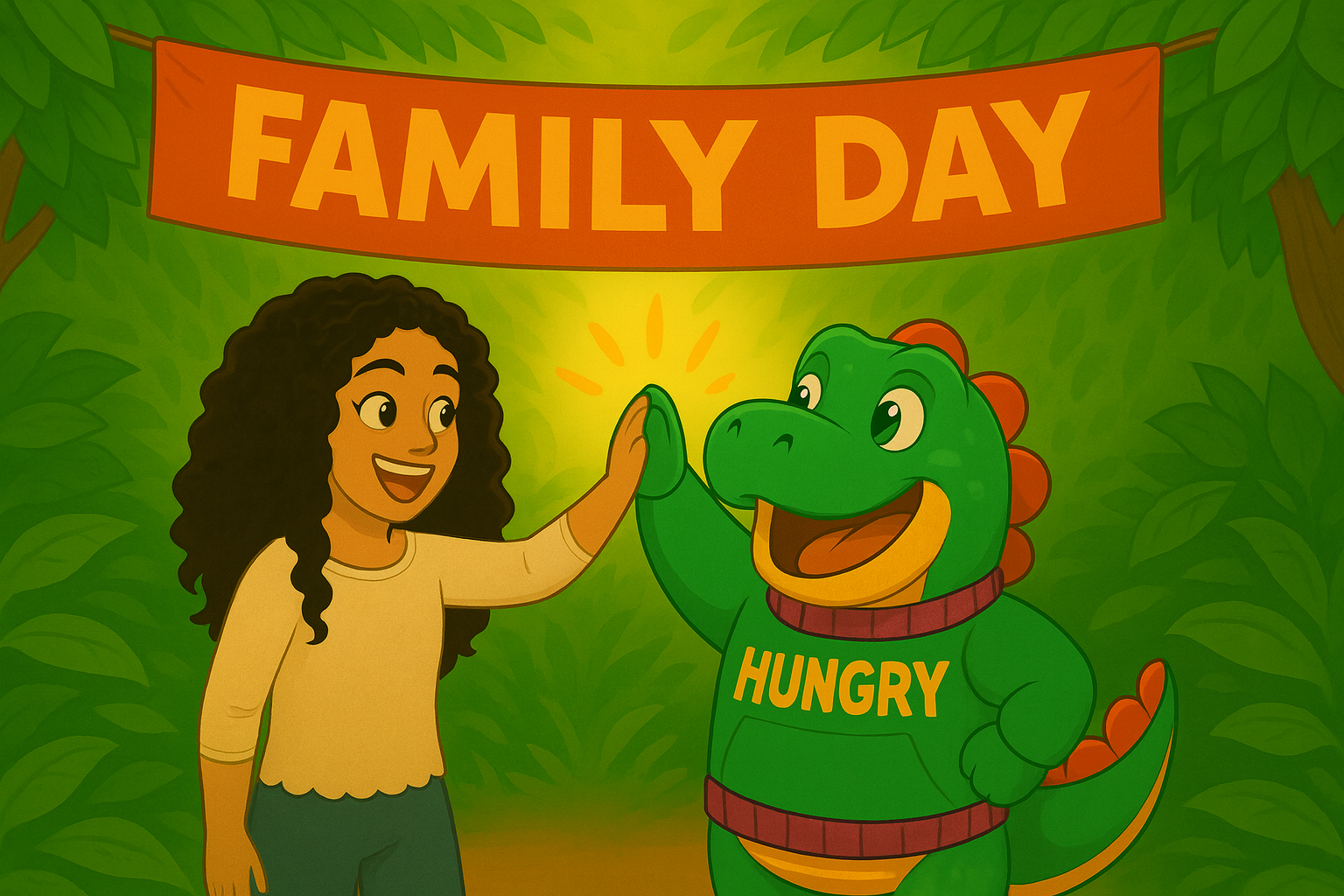 Hungry Dinosaur and Jade - dinosaur songs and gentle adventures for toddlers and preschoolers
